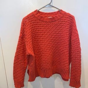 Bright Pink Sweater, barely worn .. Like new!